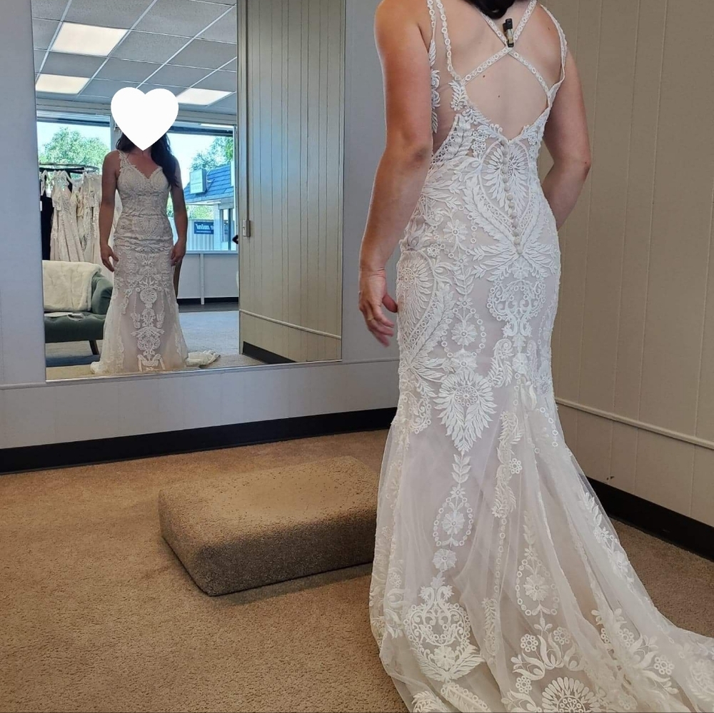 "Harley" Boho Wedding Dress